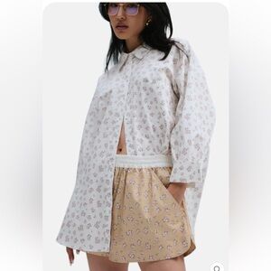 For Love And Lemons TAMREN BOXER SHORT TAN